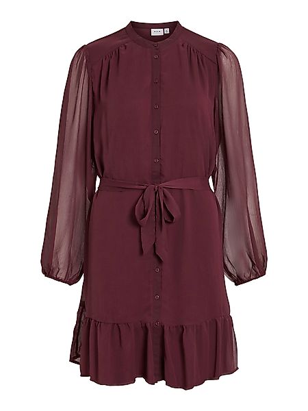 Vila Chiffonkleid VIFALIA L/S DRESS - günstig online kaufen