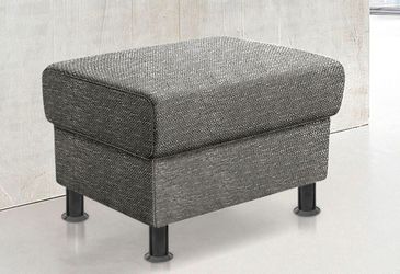 TRENDMANUFAKTUR Hocker »Rondo, Polsterhocker zur Serie, Breite 67 cm, Füße günstig online kaufen