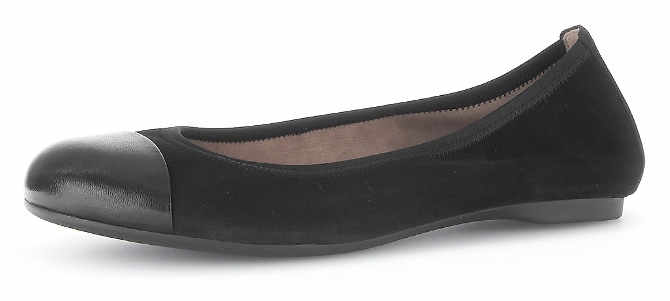 Gabor Ballerina, Blockabsatz, Schlupfschuh, Businesschuh mit Best Fitting-A günstig online kaufen
