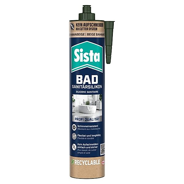 Sista Bad-Sanitärsilikon Beige 280 ml günstig online kaufen