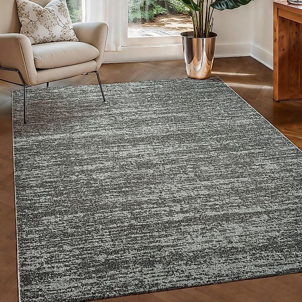 Sanat Teppich "Oslo" rechteckig 10 mm Höhe meliert robuster Kurzflor, Wohnz günstig online kaufen