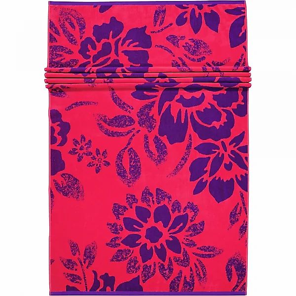 Vossen Strandtücher Beach Bloom - Farbe: prim rose - 0001 - 100x180 cm günstig online kaufen