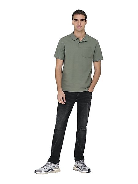 Only & Sons Herren Jeans ONSWEFT REGULAR - Mid Waist - Regular Fit - Blau S günstig online kaufen