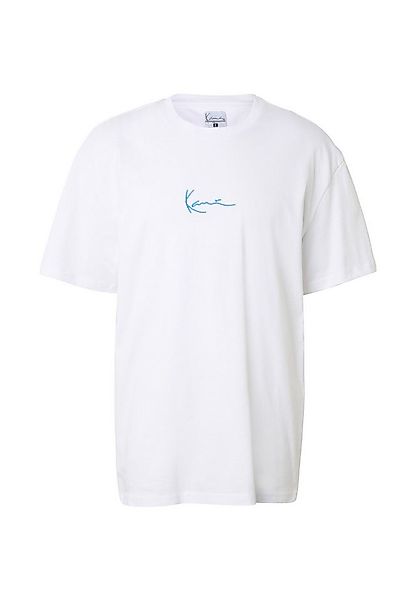 Karl Kani Kurzarmshirt Karl Kani Herren Small Signature Blue Logo Tee white günstig online kaufen