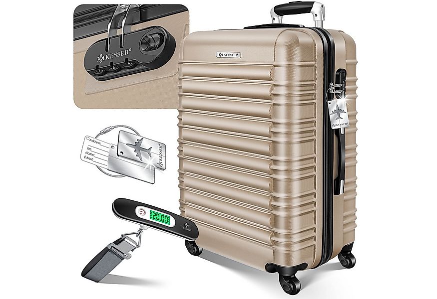KESSER Hartschalen-Trolley Reisekoffer 120L Koffer Inkl. Kofferwaage + Gepä günstig online kaufen