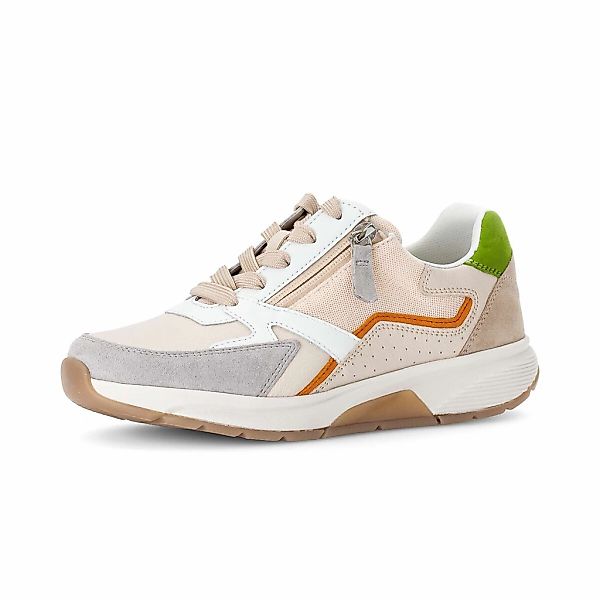 Gabor Sneaker "Sneaker low Materialmix Leder/Lederimitat" günstig online kaufen