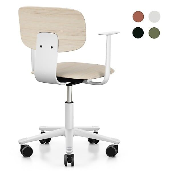 HAG Tion 2200 Bürostuhl | Sitz und Rücken Esche natur | Konfigurator günstig online kaufen