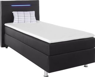 COLLECTION AB Boxspringbett "London, inklusive Topper und Kissen, mit LED-B günstig online kaufen