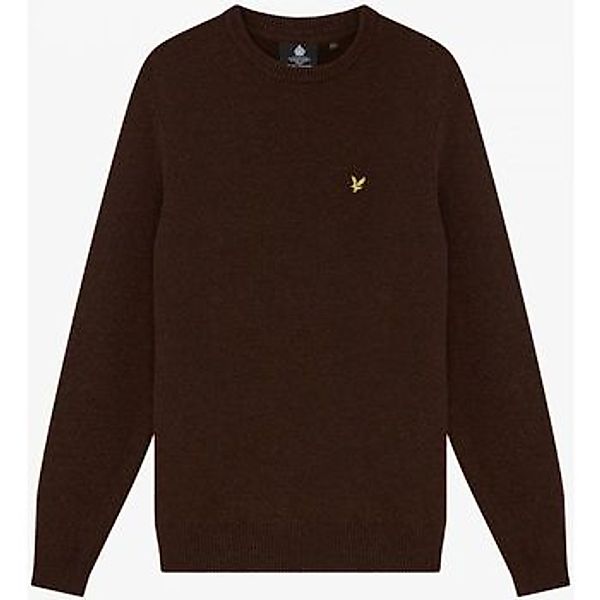 Lyle & Scott  Pullover KN921VF CREW NECK LAMBSWOOL-W82 SEDIMENT MARL günstig online kaufen