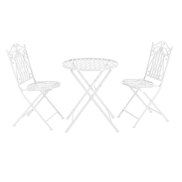 en.casa Balkonset, (3-tlg., Tisch mit 4 günstig online kaufen