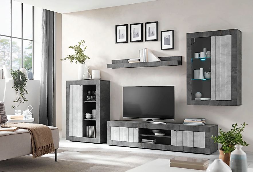 INOSIGN Wohnwand "Urbino" Set, 4 Stk. tlg. günstig online kaufen
