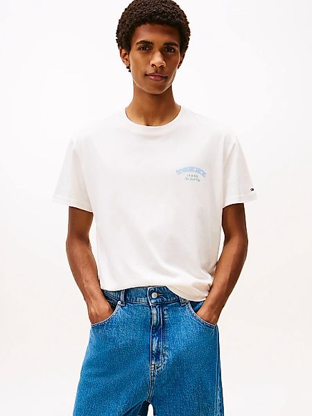 Tommy Jeans T-Shirt "TJM REG DOLLAR STACK" regular fit, Rundhals, mit Rücke günstig online kaufen