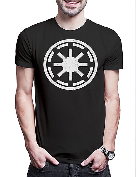 Urban Backwoods Print-Shirt Galactic Republic Logo günstig online kaufen