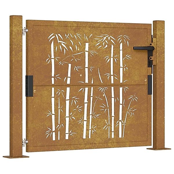 vidaXL Gartentor Gartentor 105x80 cm Cortenstahl günstig online kaufen