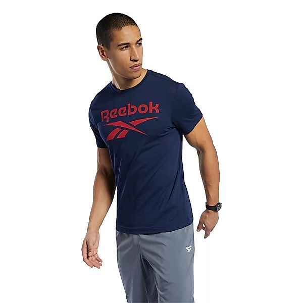 Reebok Ri Big Logo Kurzärmeliges T-shirt S Motor Red günstig online kaufen