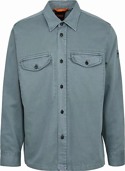BOSS Überhemd Lovelock Grün - Größe XL günstig online kaufen