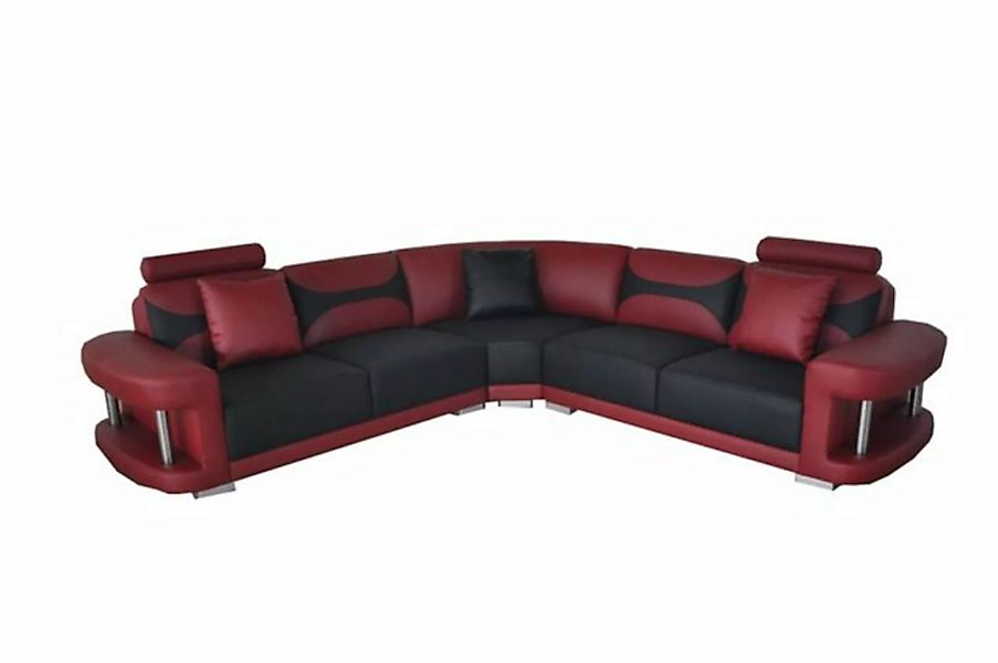 JVmoebel Ecksofa, Leder Modern XXL Couch Wohnlandschaft Ledersofa Sofa L-Fo günstig online kaufen