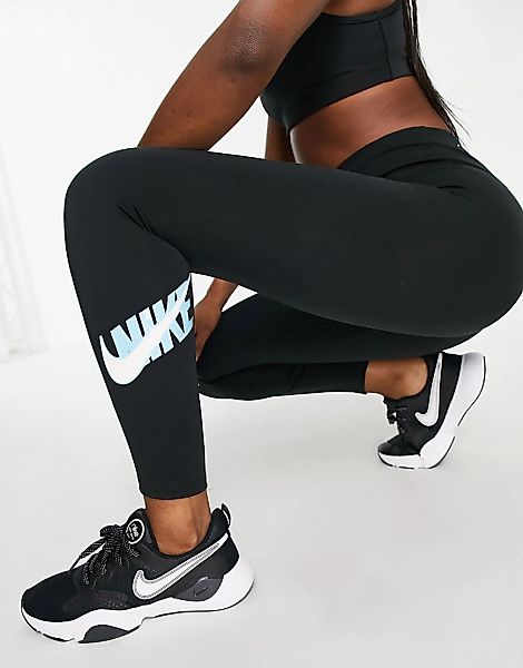 Nike Training – Icon Clash Dri-Fit – Leggings mit Logo in Schwarz günstig online kaufen