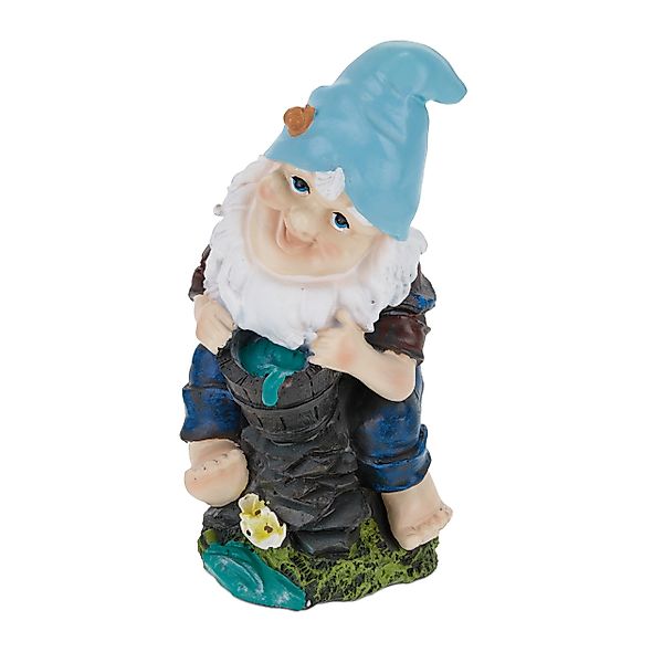 relaxdays Gartenzwerg mit Wassereim günstig online kaufen