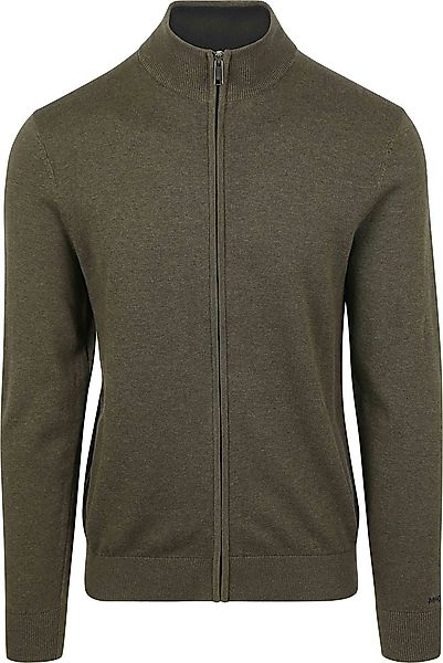 McGregor Strickjacke Olivgrün - Größe XXL günstig online kaufen