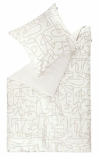 Musterring Wendebettwäsche »Silhouette«, aus 100% Baumwolle günstig online kaufen