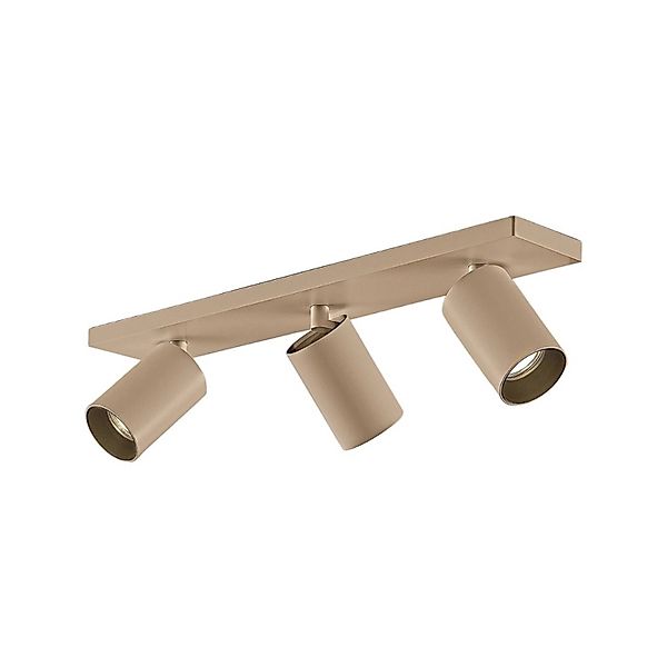 Arcchio Strahler Brinja 10013432 Modern in Braun aus Aluminium 3-flammig GU günstig online kaufen