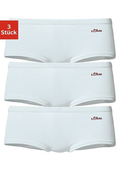s.Oliver Hipster 3er-Pack, aus elastischer Baumwoll-Qualität günstig online kaufen