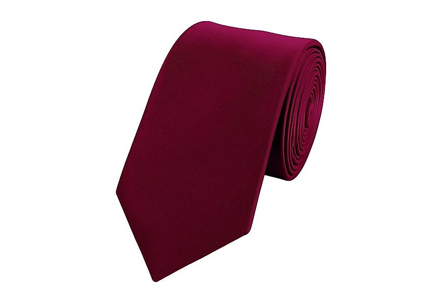 Fabio Farini Krawatte Herren Krawatte Rot - verschiedene Rote Männer Schlip günstig online kaufen