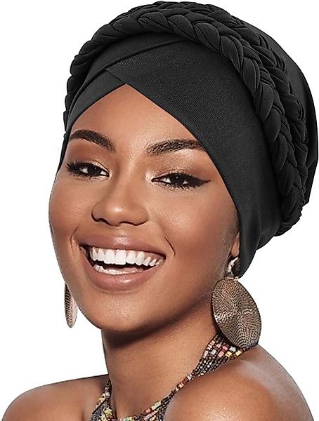 Coonoor Turbanmütze Afrikanischer Damen Geflecht Kopfbedeckung günstig online kaufen