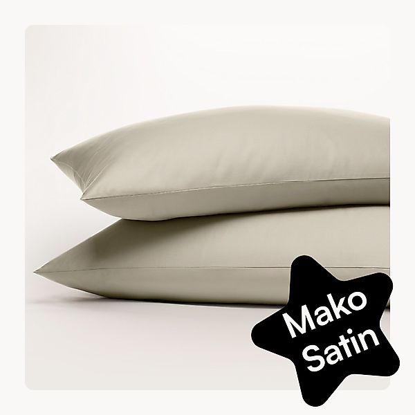 Seralino Kissenbezüge Mako Satin Kissenbezug (100% günstig online kaufen