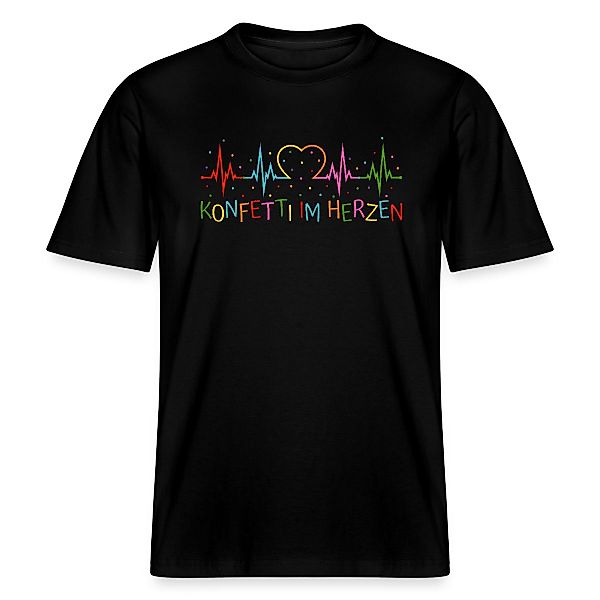 Spreadshirt T-Shirt Konfetti im Herzen Herzschlag günstig online kaufen