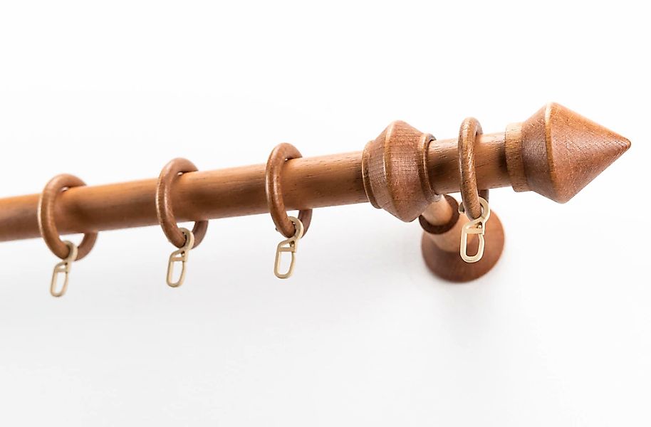 GARESA Gardinenstange "Palmo" Ø 28 mm 1 läufig-läufig Wunschmaßlänge Vorhan günstig online kaufen