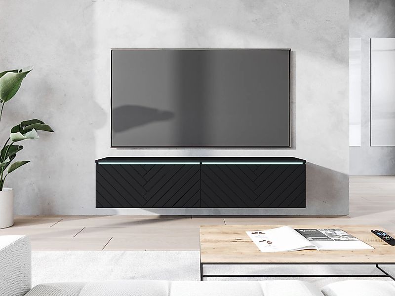 INOSIGN Lowboard "wahlweise mit oder ohne Beleuchtung", (1 St.), 140 cm TV- günstig online kaufen