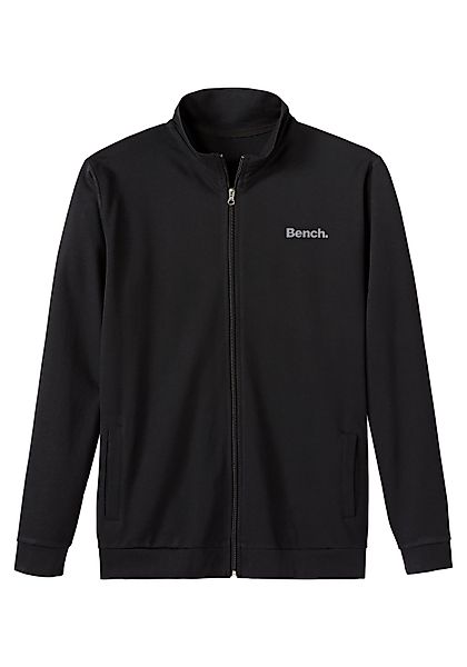 Bench. Loungewear Sweatjacke, mit seitlichen Eingrifftaschen, aus leichter günstig online kaufen