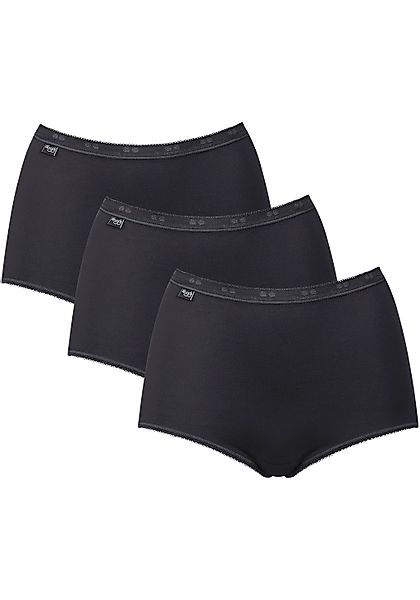 sloggi Maxislip "Basic+", (3er Pack), perfekter Sitz, Baumwollmischung, wei günstig online kaufen