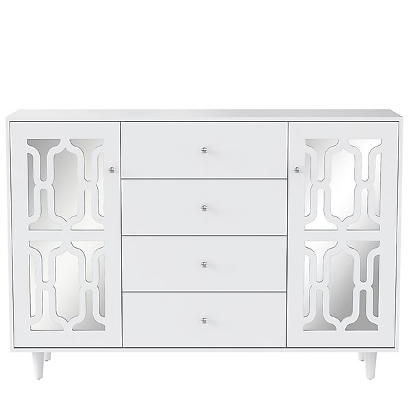Merax Sideboard mit verspiegelten Glastüren und günstig online kaufen