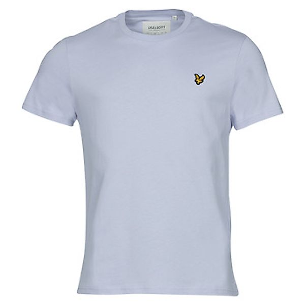 Lyle & Scott T-Shirt Aus 100% Baumwolle Gerader Schnitt günstig online kaufen