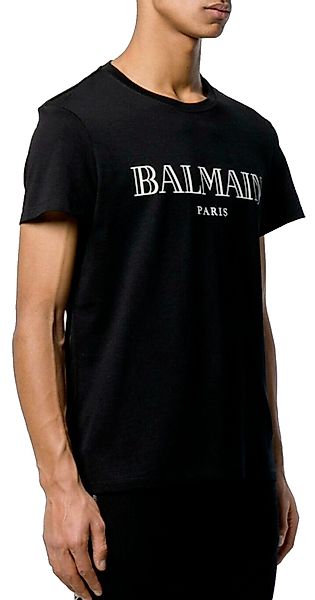 Balmain Paris T-Shirt Logo Tee Straight günstig online kaufen
