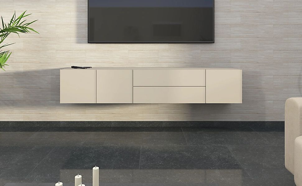 borchardt Möbel Lowboard "Sophia, TV-Schrank Breite 190 cm" Breite 190 cm, günstig online kaufen