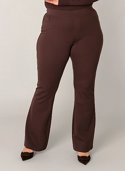 Base Level Curvy Treggings "Allie", Aktuelle Boocut-Form günstig online kaufen