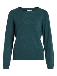 Vila Rundhalspullover "VIRIL O-NECK L/S KNIT TOP - NOOS" günstig online kaufen