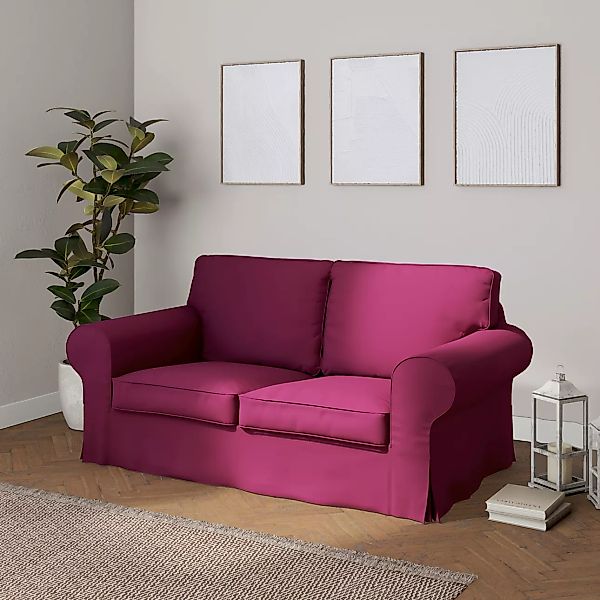 Bezug für Ektorp 2-Sitzer Sofa nicht ausklappbar, pflaume , Sofabezug für günstig online kaufen