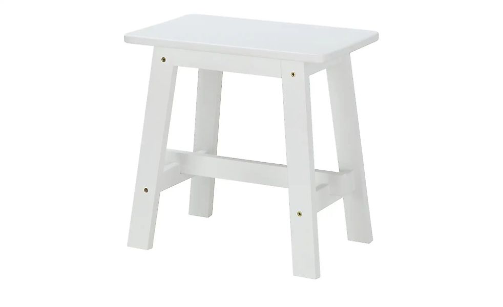 Hocker  Siro ¦ weiß ¦ Maße (cm): B: 29 H: 45 Polstermöbel > Hocker - Höffne günstig online kaufen