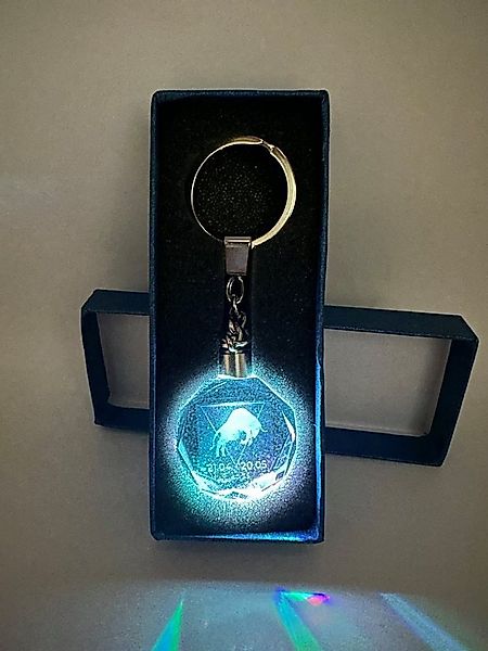 Stelby Schlüsselanhänger Stier Sternzeichen Schlüsselanhänger Multicolor mi günstig online kaufen