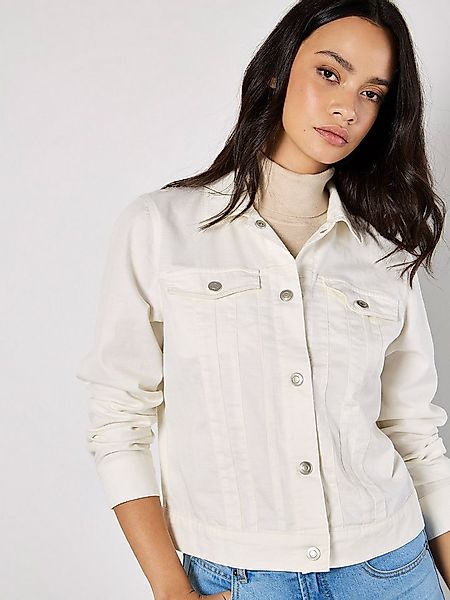 Apricot Kurzjacke Leichte Denim-Jacke mit Zierknöpfen günstig online kaufen