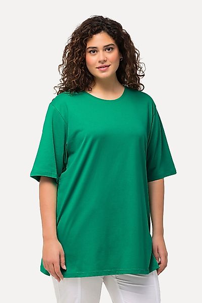 Ulla Popken T-Shirt T-Shirt Rundhalsausschnitt Relaxed günstig online kaufen