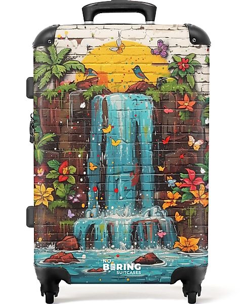 NoBoringSuitcases.com© Hartschalen-Trolley Wasserfall im Graffiti-Stil 67 günstig online kaufen