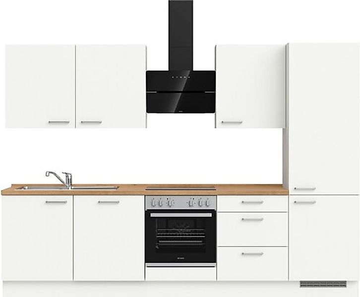 nobilia® Küchenzeile »"Touch II"«, vormontiert, Ausrichtung wählbar, Breite günstig online kaufen