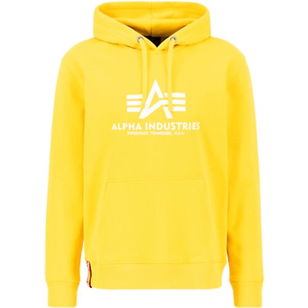 Alpha Industries  Sweatshirt Basic Hoodie - empire yellow günstig online kaufen