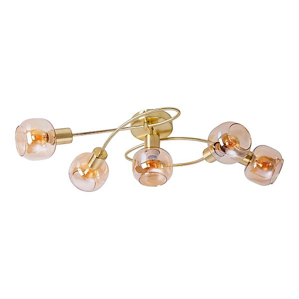 näve Deckenstrahler Libby, ohne Leuchtmittel, 5flg. flexibel verstellbare G günstig online kaufen